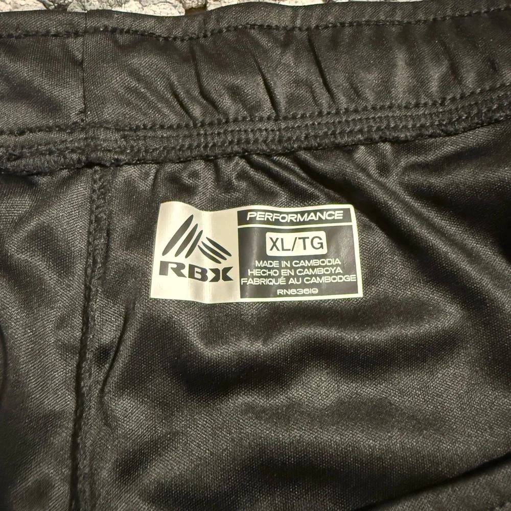 RBX Black and Gray Athletic Shorts - Picture 6 of 7